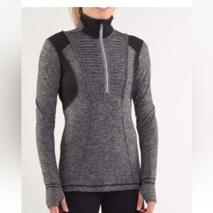 Lululemon Run Your Heart Out 1/2 Zip Pullover
